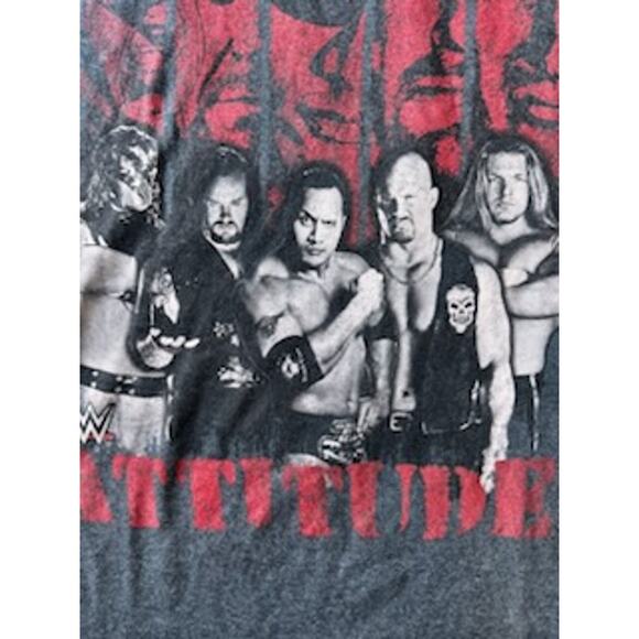 Vintage WWE "Attitude" Era Tee - The Rock, Austin & More - 1998-2001 - Picture 3 of 5